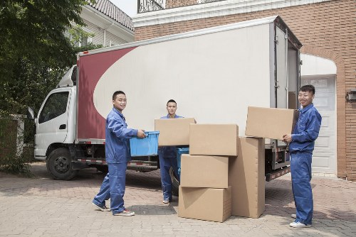 Removal team planning a house move in Bermondsey