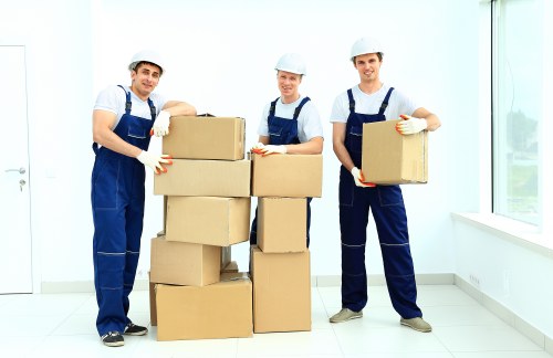Local office relocation team handling Bermondsey access challenges