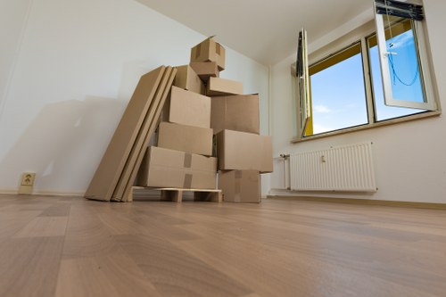 Moving truck service planning a local Bermondsey property move