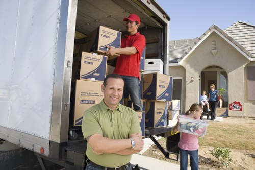 Assorted packing materials suitable for local flat and office moves