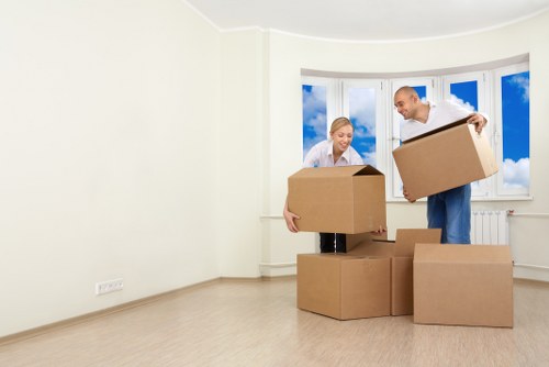 Residential furniture pick-up in Bermondsey apartment buildings