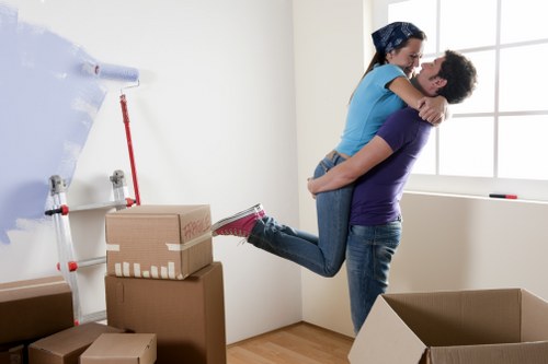 Bermondsey Movers staff reviewing a risk assessment before lifting
