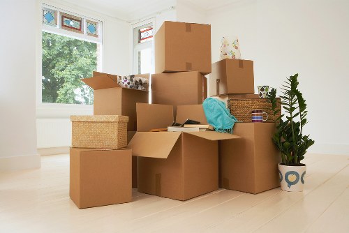 Packing and loading support for a Bermondsey domestic move